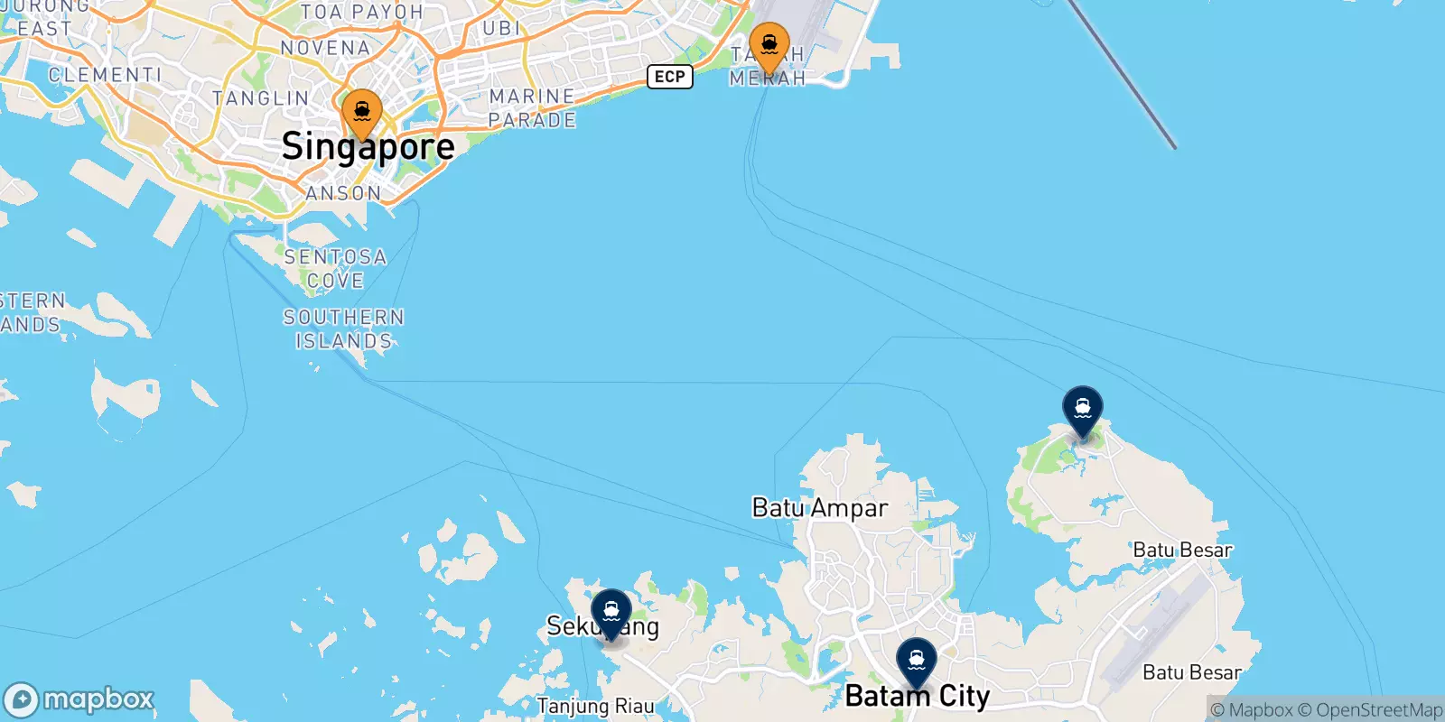 Ferries de Singapur