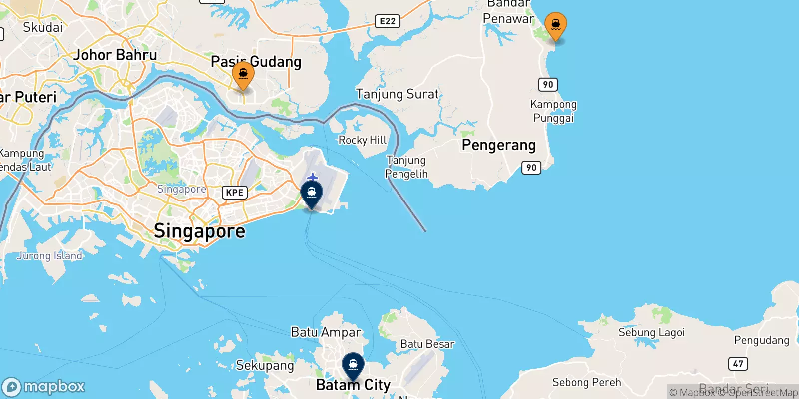 Ferries de Malasia